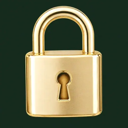 Metal padlock — Wild Dice
