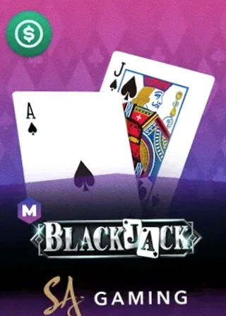 M Blackjack live game cover