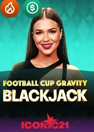 Football Cup Gravity Blackjack live game cover