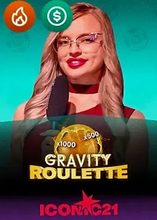 Gravity Roulette live game cover