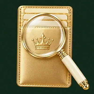 Wallet and magnifier — Wild Dice