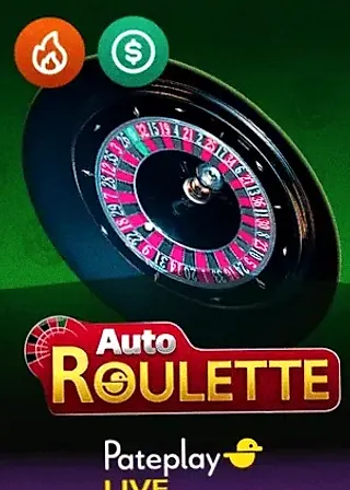Auto Roulette live game cover