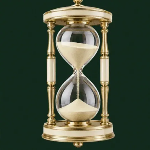 Ornate hourglass — Wild Dice